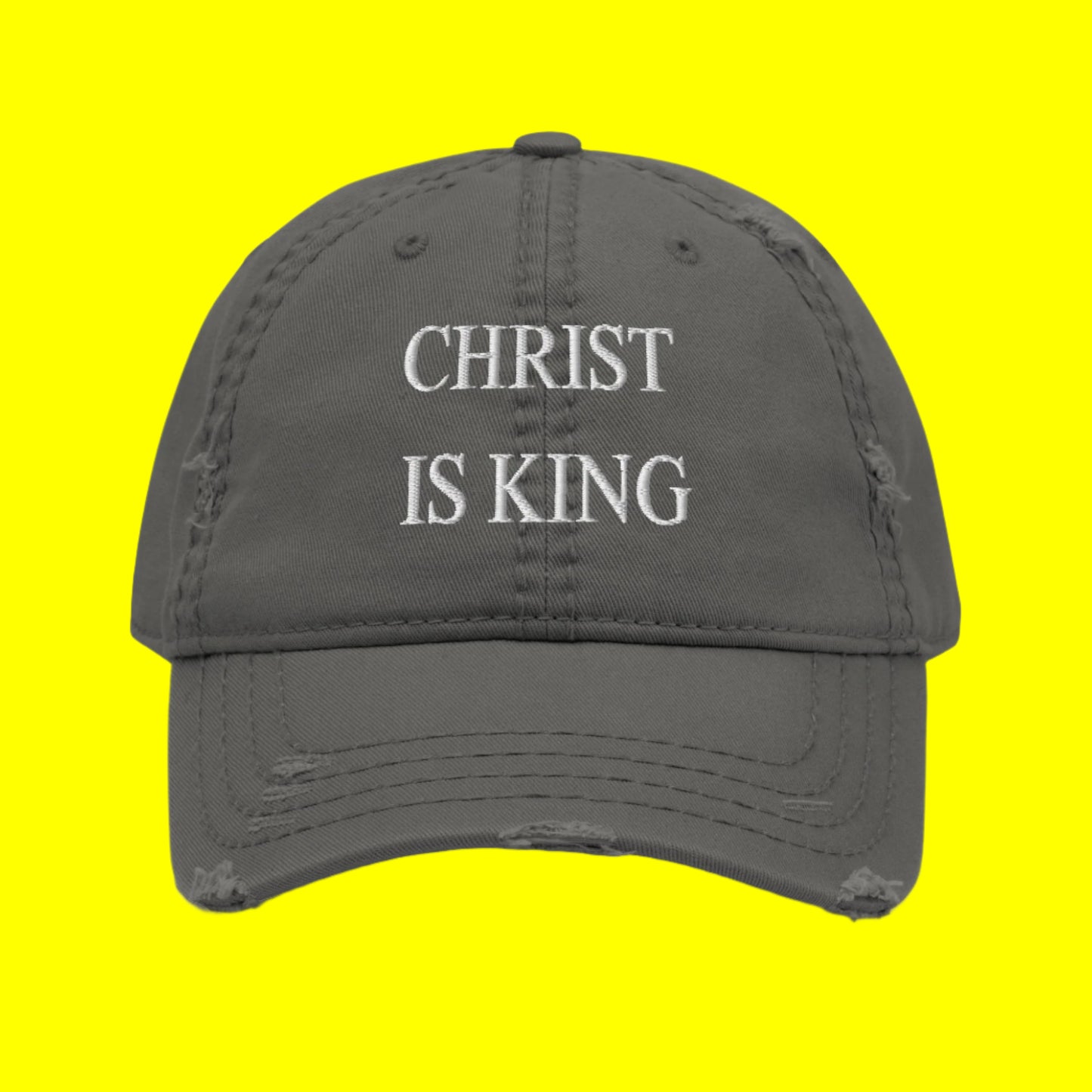 Christ is King Dad Hat