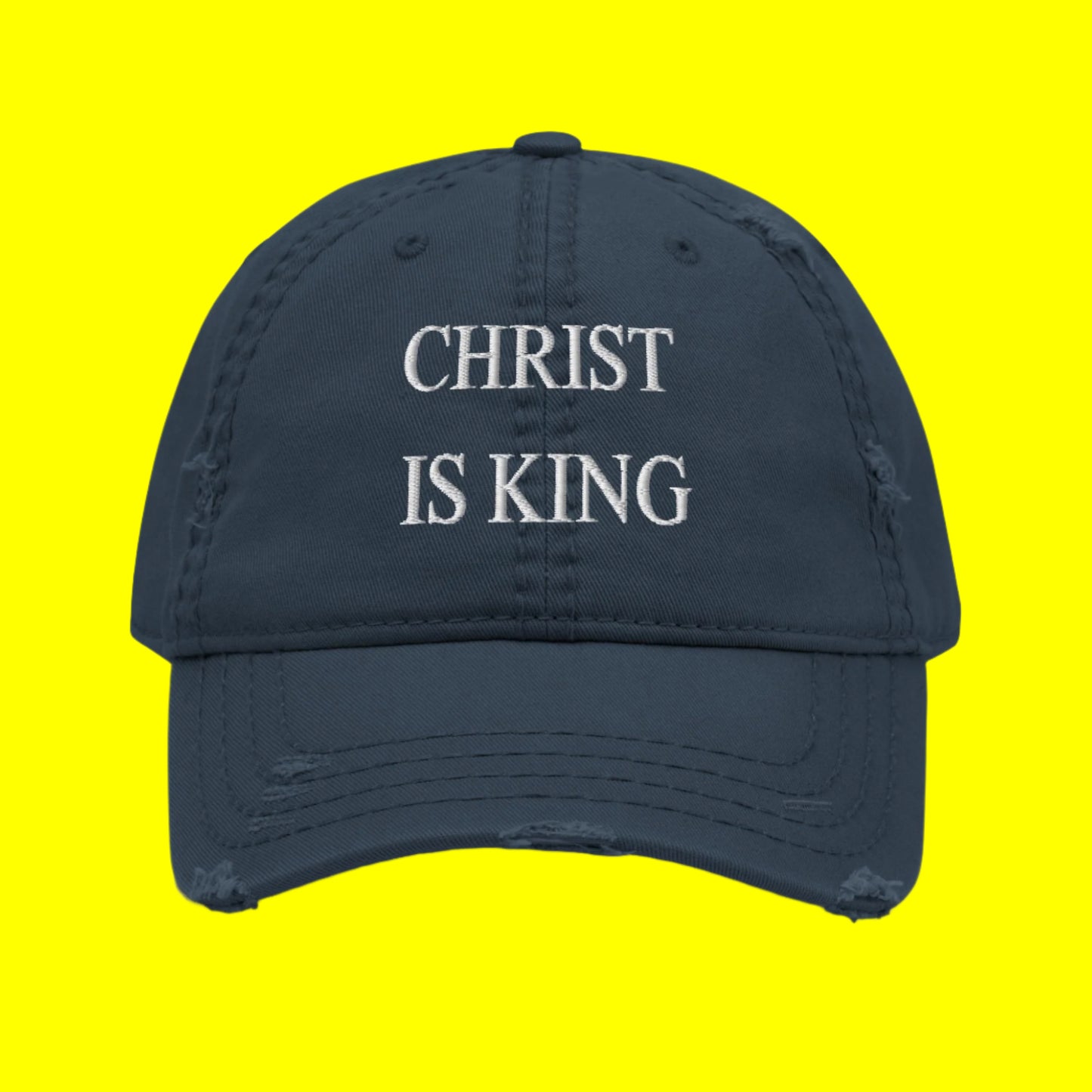 Christ is King Dad Hat