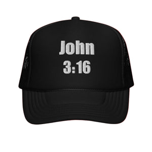 John 3:16 Foam trucker hat