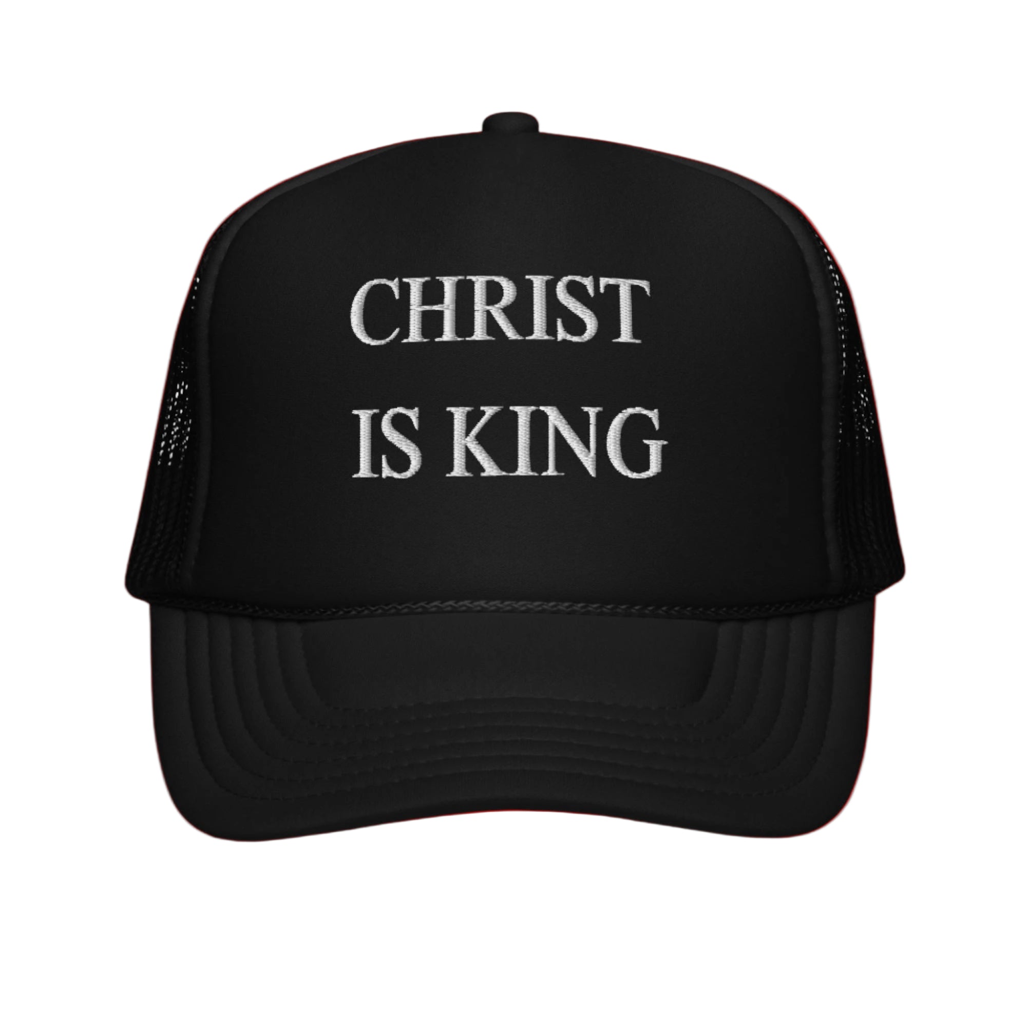 Christ is King (2) Foam trucker hat