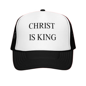 Christ is King Foam trucker hat