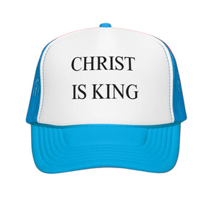 Christ is King Foam trucker hat