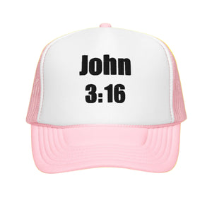 John 3:16 (2) Foam trucker hat