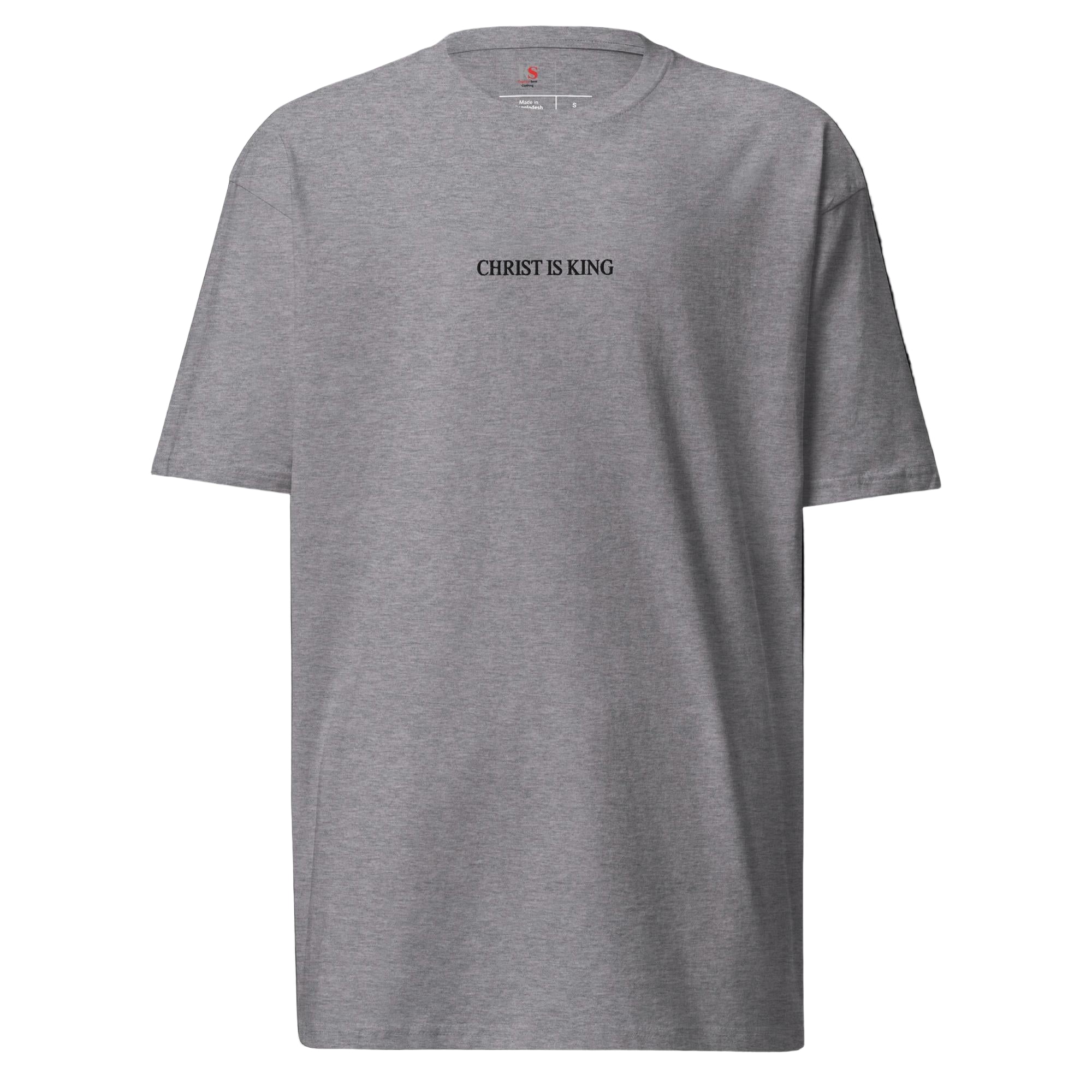 Christ is King (2) Men’s premium heavyweight tee