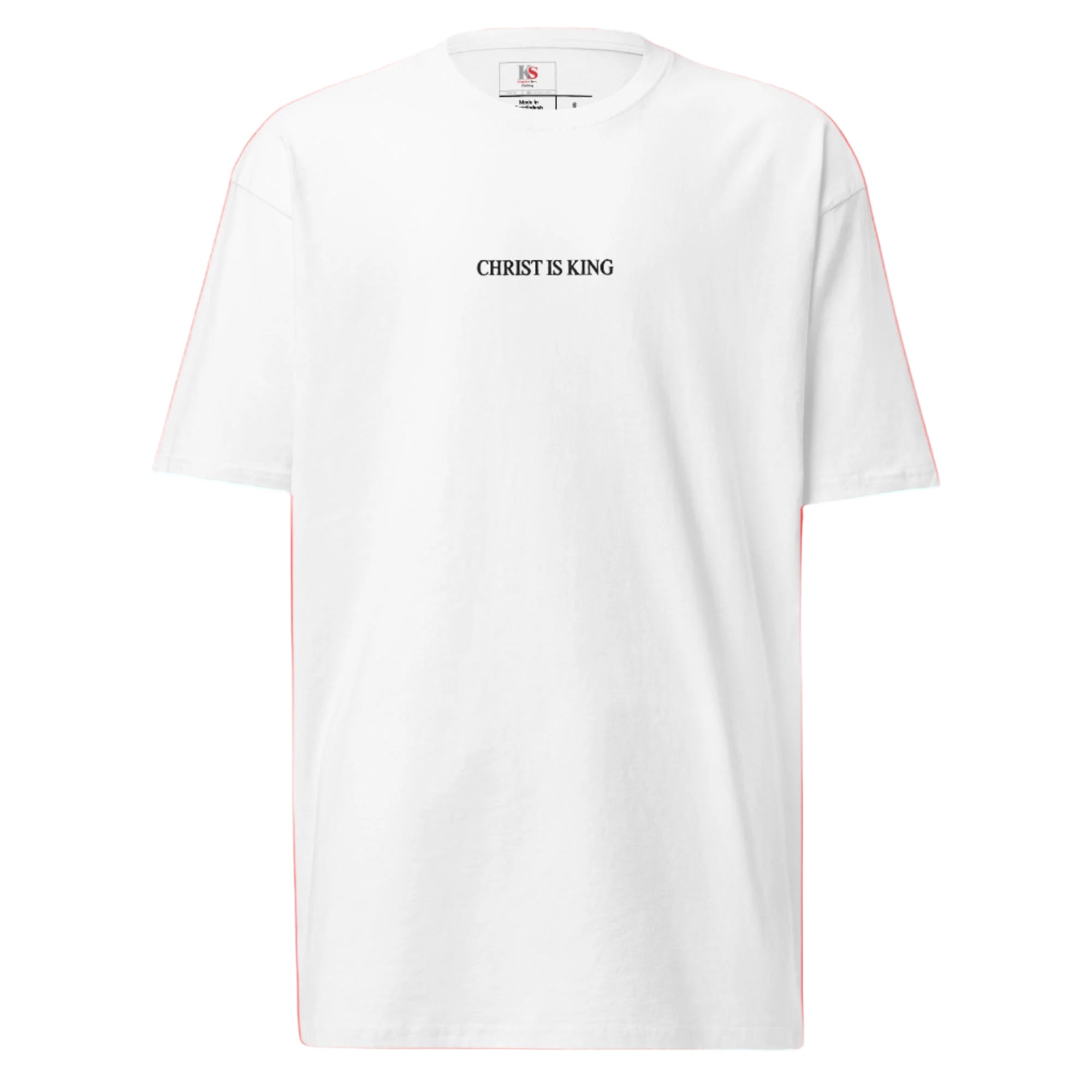 Christ is King (2) Men’s premium heavyweight tee