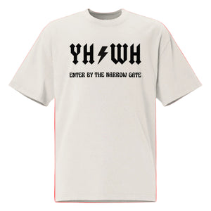 YHWH Oversized faded t-shirt