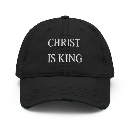 Christ is King Dad Hat