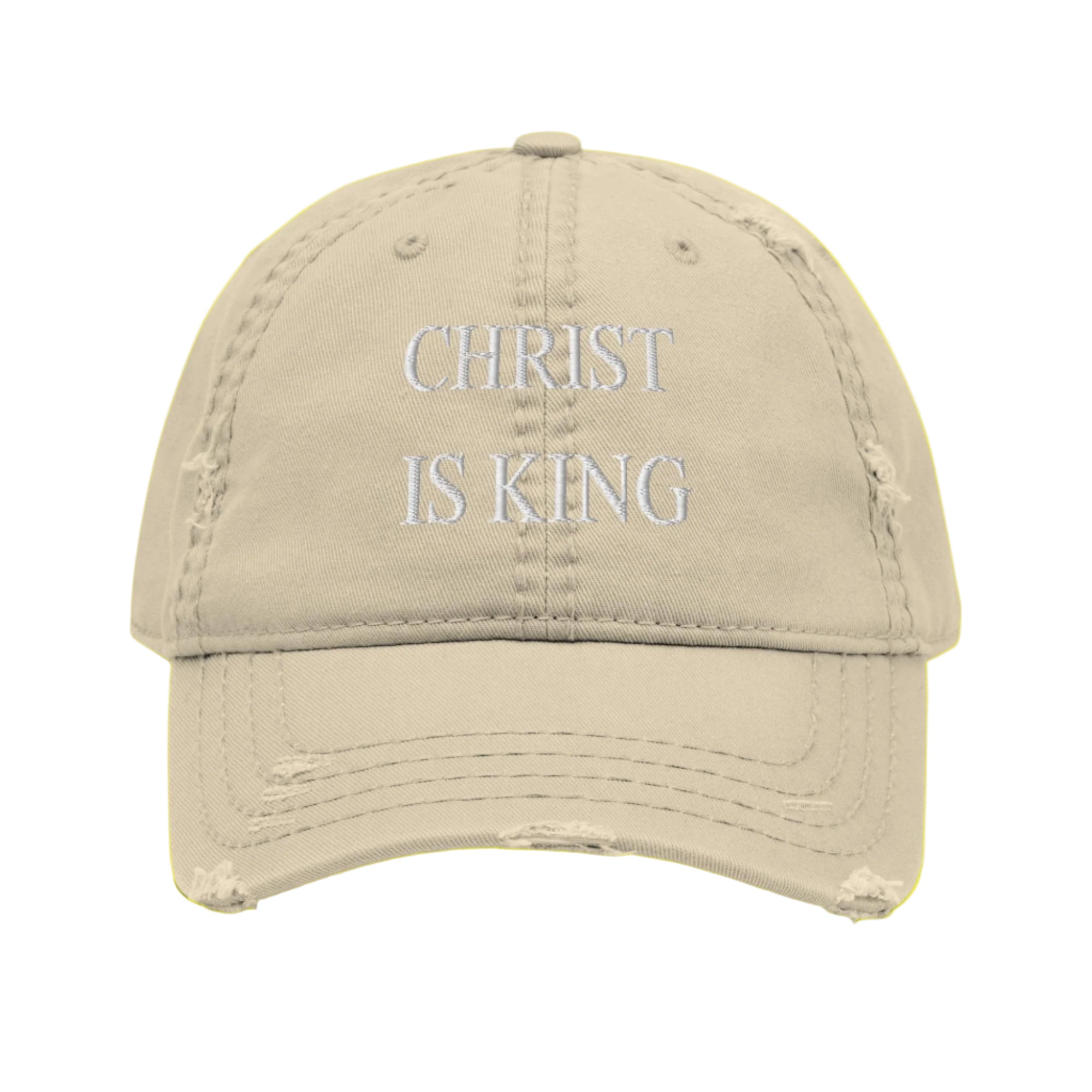 Christ is King Dad Hat