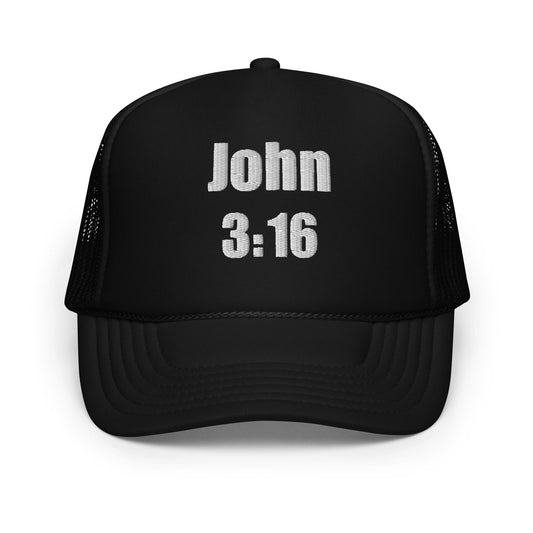 John 3:16 Foam trucker hat