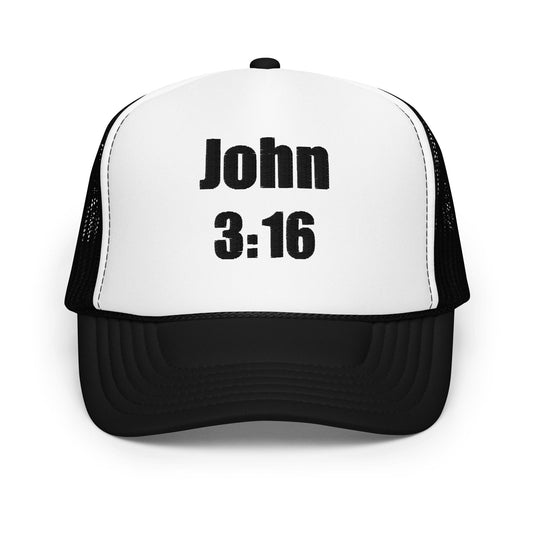 John 3:16 (2) Foam trucker hat