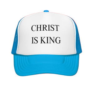Christ is King Foam trucker hat