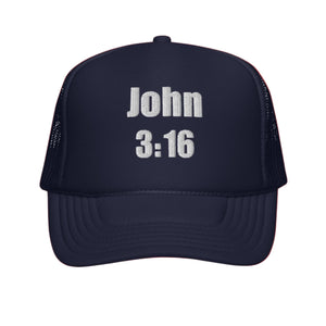 John 3:16 Foam trucker hat