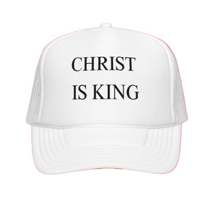 Christ is King Foam trucker hat