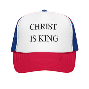 Christ is King Foam trucker hat