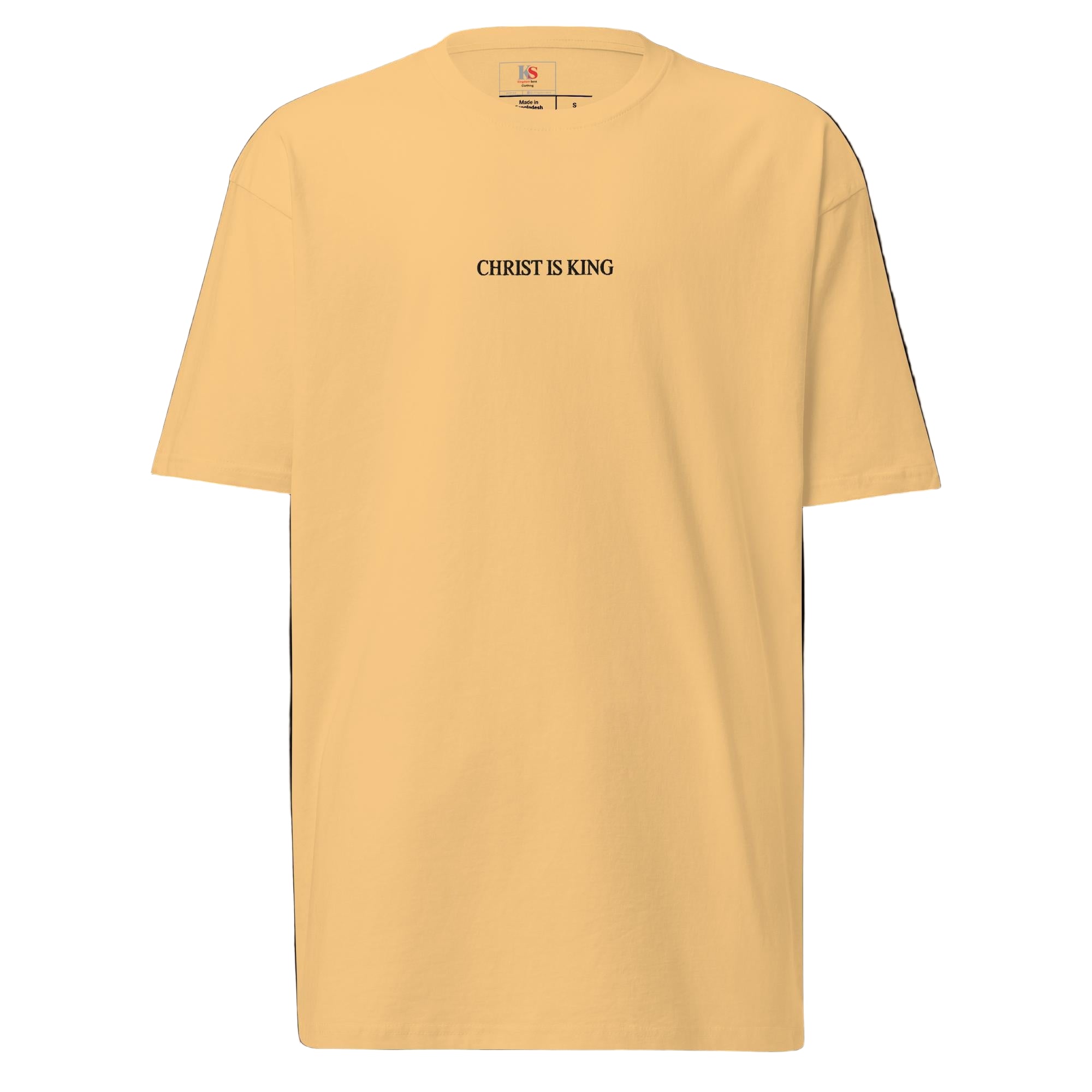 Christ is King (2) Men’s premium heavyweight tee