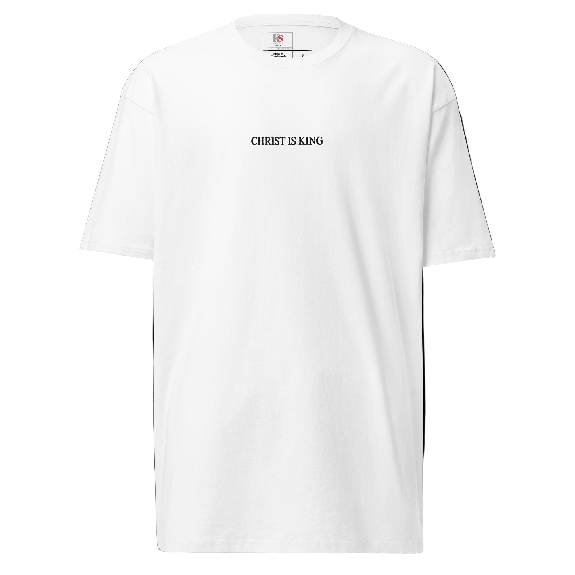 Christ is King (2) Men’s premium heavyweight tee