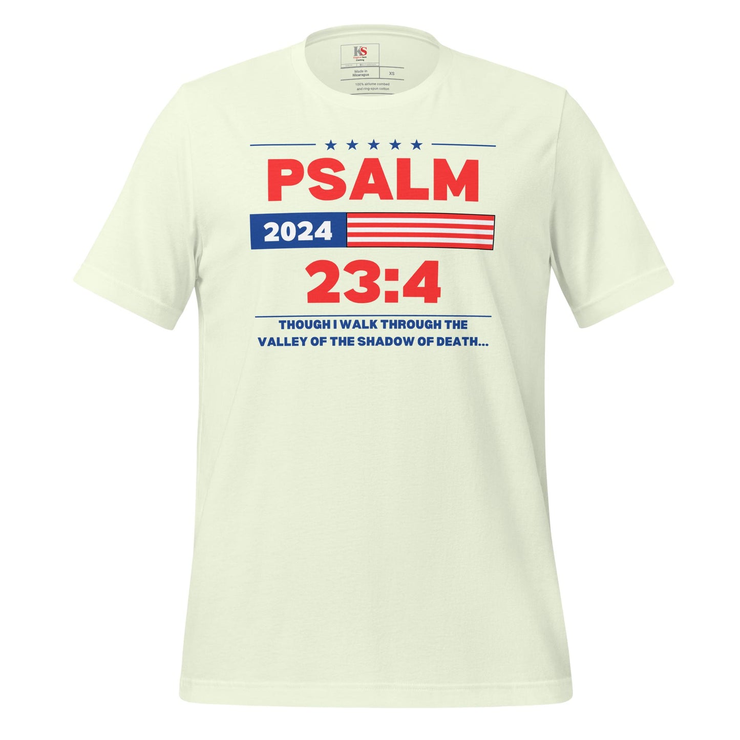 Her Psalm 23:4 Election t-shirt