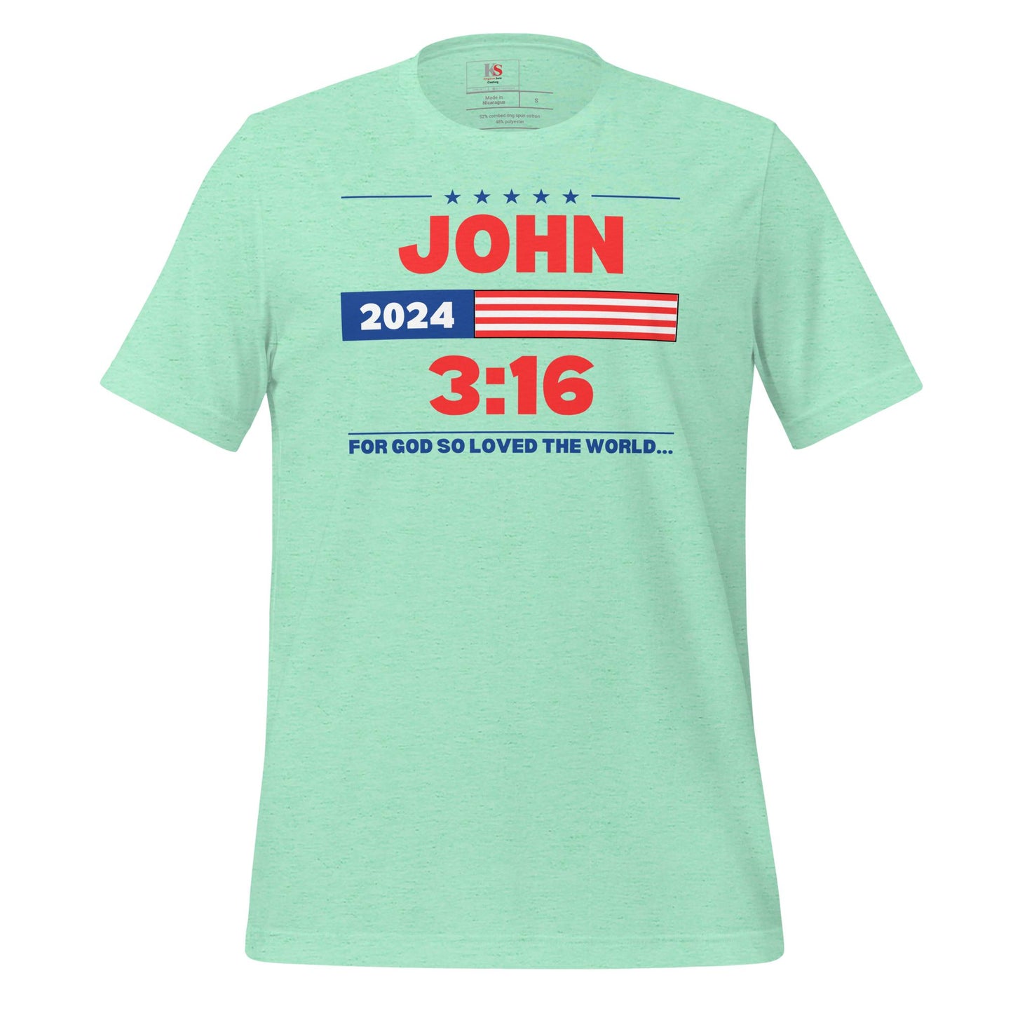 Her John 3:16 Election t-shirt