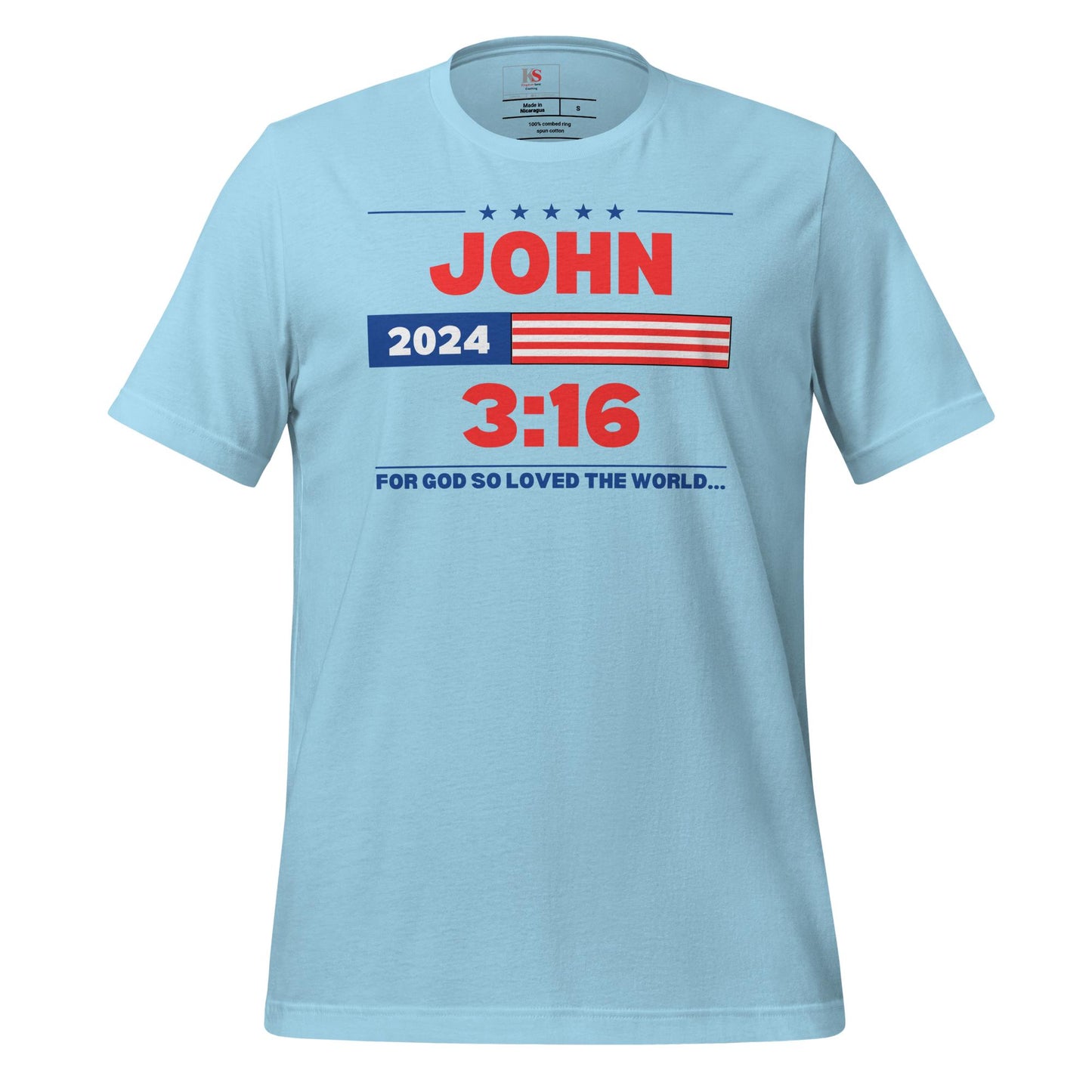 Her John 3:16 Election t-shirt