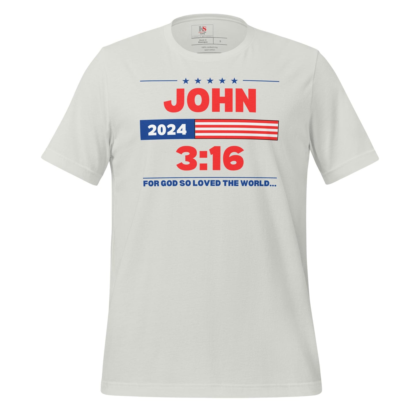 Her John 3:16 Election t-shirt